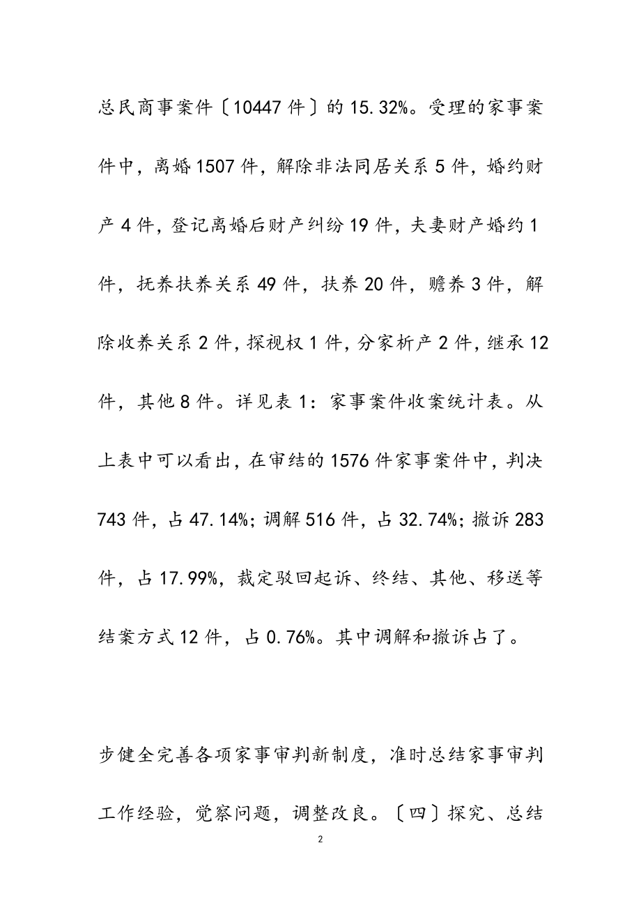 2023年家事审判改革工作的调研文章1万字.doc_第2页