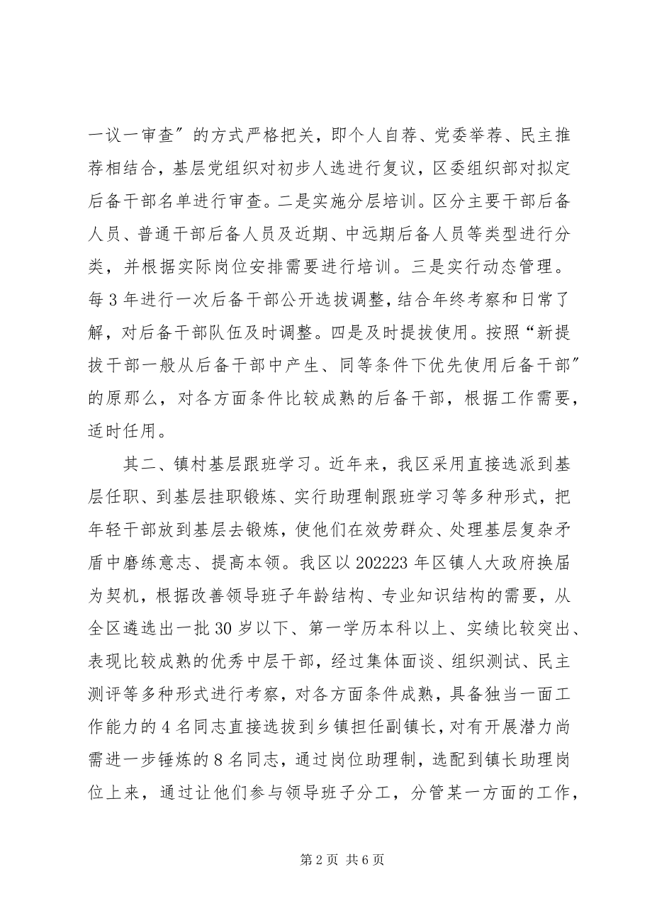 2023年培养选拔轻干部工作的实践与思考.docx_第2页