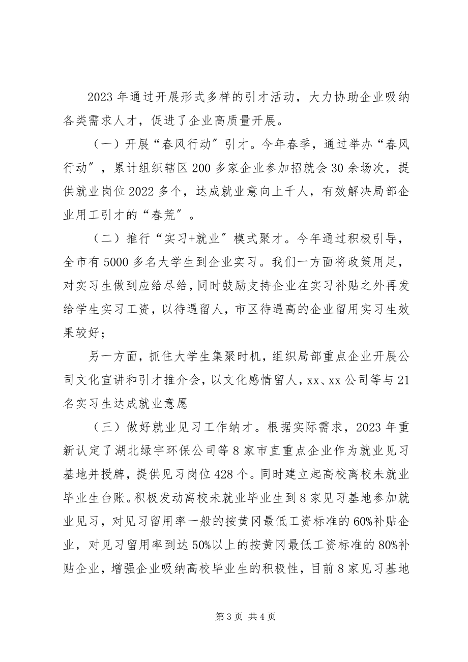 2023年人才市场管理办工作总结.docx_第3页