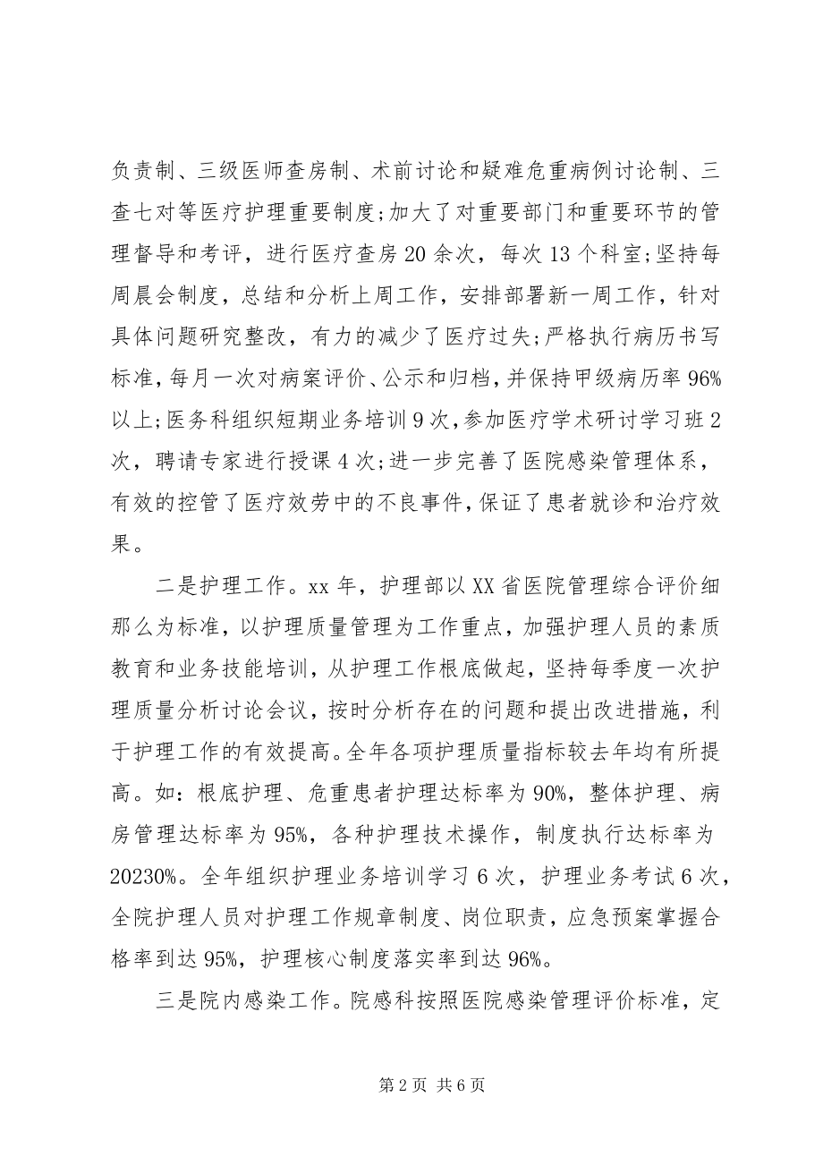 2023年医院年终总结.docx_第2页