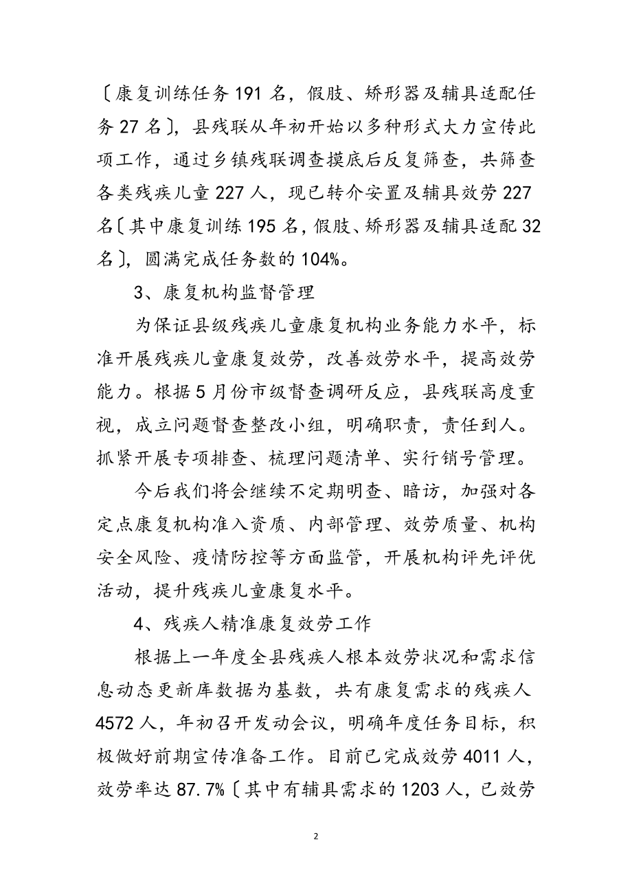 2023年残联年上半年工作总结范文.doc_第2页