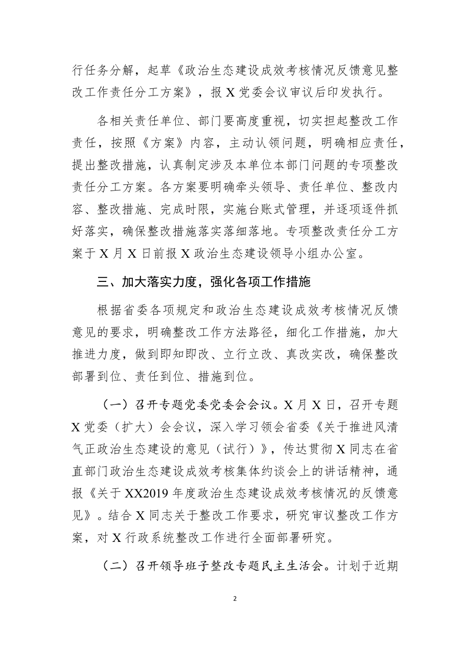 关于政治生态考核整改工作的方案.docx_第2页