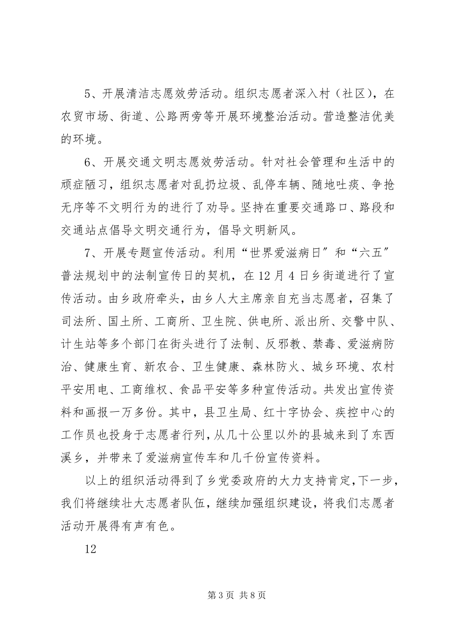 2023年乡镇志愿服务活动总结.docx_第3页