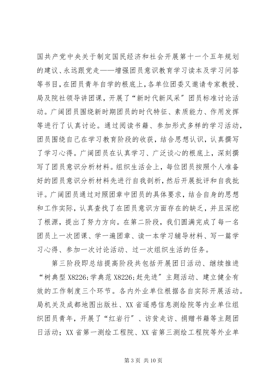 2023年共青团员意识教育总结.docx_第3页