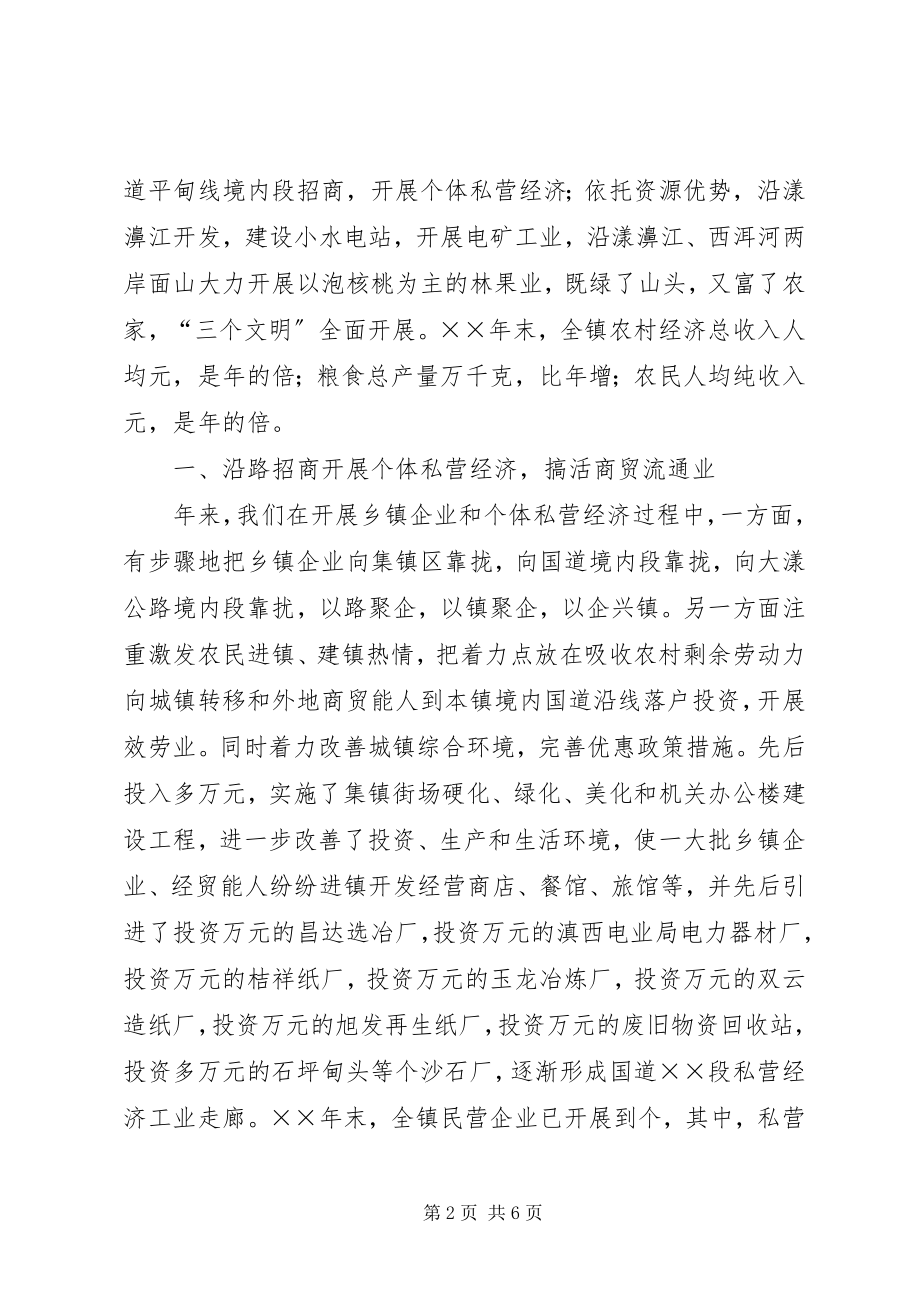 2023年工作总结沿路招商沿江开发沿山绿化.docx_第2页