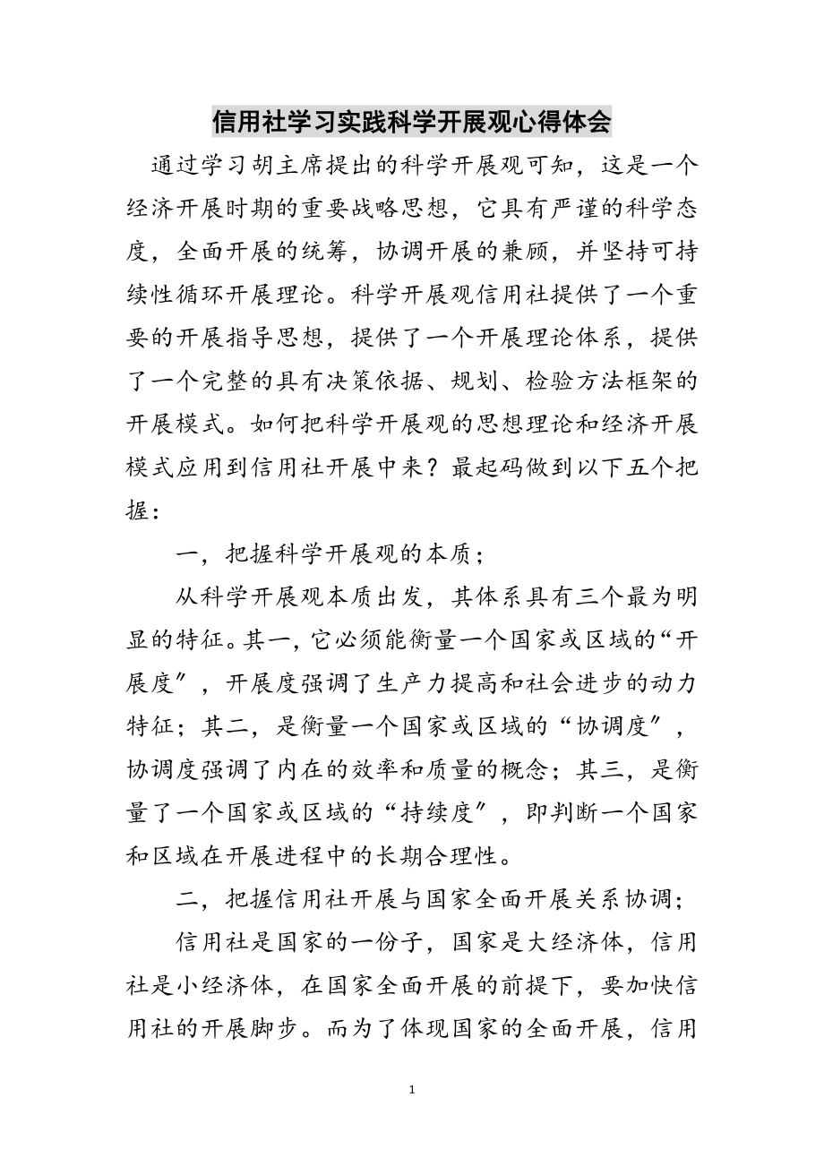 2023年信用社学习实践科学发展观心得体会范文.doc_第1页