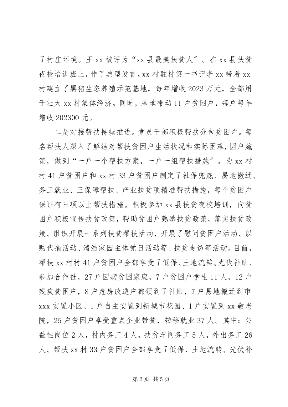 2023年市场监管局上半年扶贫工作总结.docx_第2页