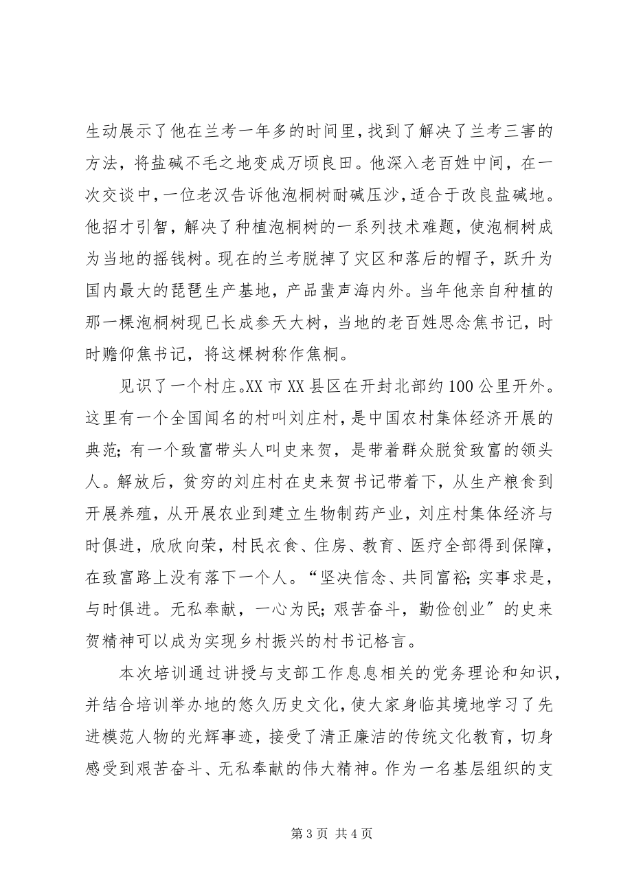 2023年两聚一高先锋行动队支部书记培训学习心得.docx_第3页