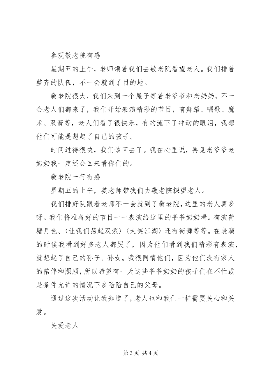 2023年参观敬老院有感汇编新编.docx_第3页