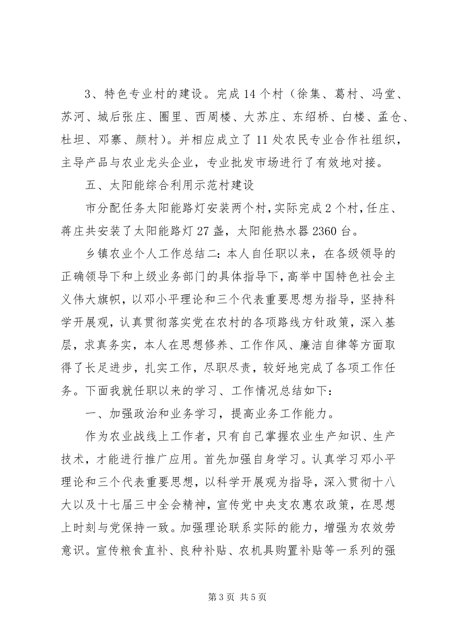 2023年乡镇农业年度个人工作总结两篇.docx_第3页