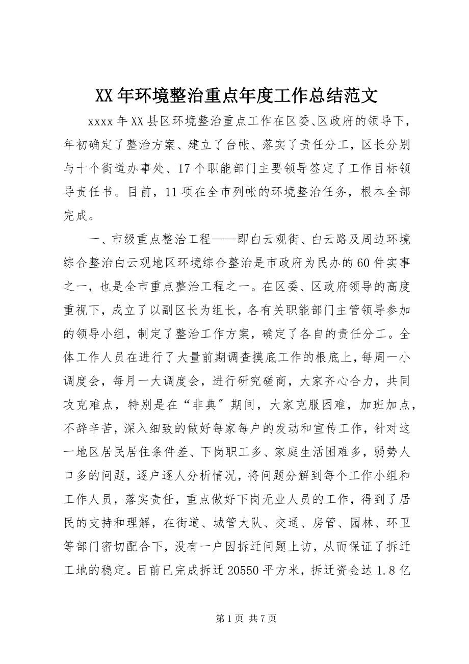 2023年环境整治重点度工作总结.docx_第1页