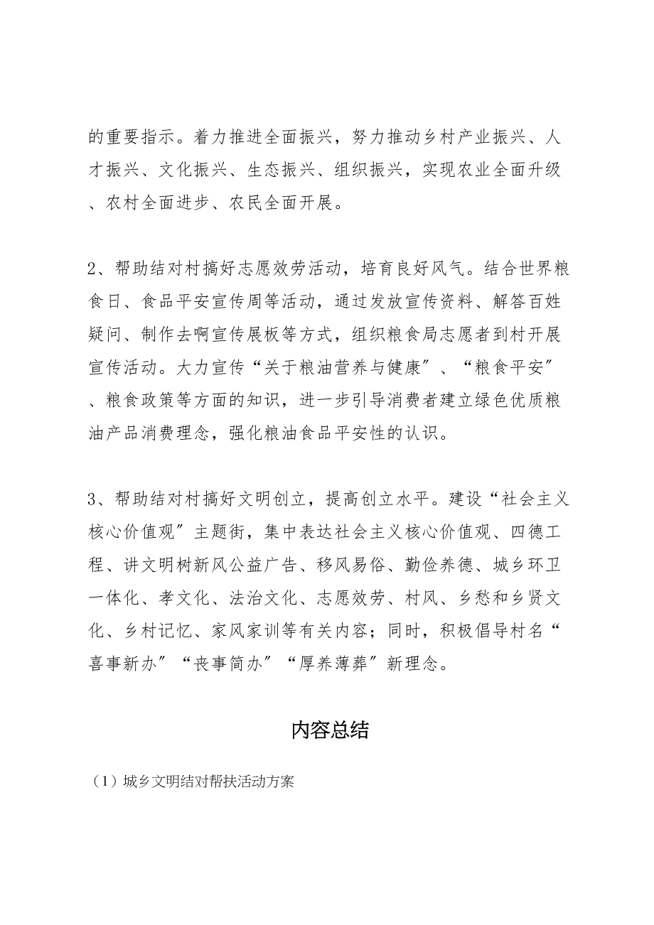 2023年城乡文明结对帮扶活动方案.doc_第2页