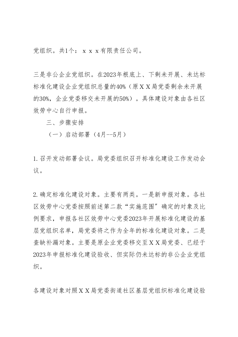 2023年关于推进基层党组织建设标准化的实施方案 3.doc_第2页