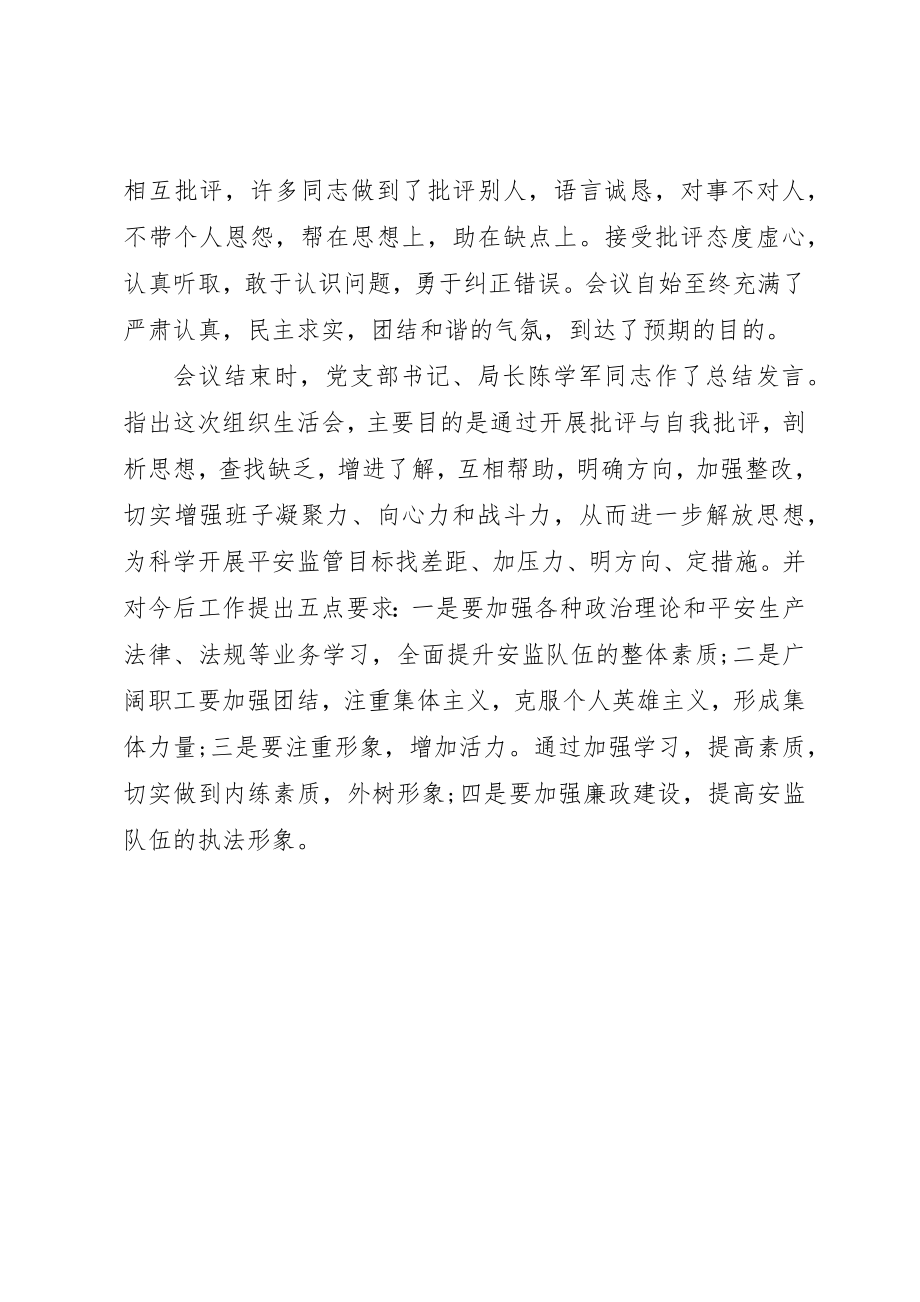 2023年党员组织生活会总结某年.docx_第2页