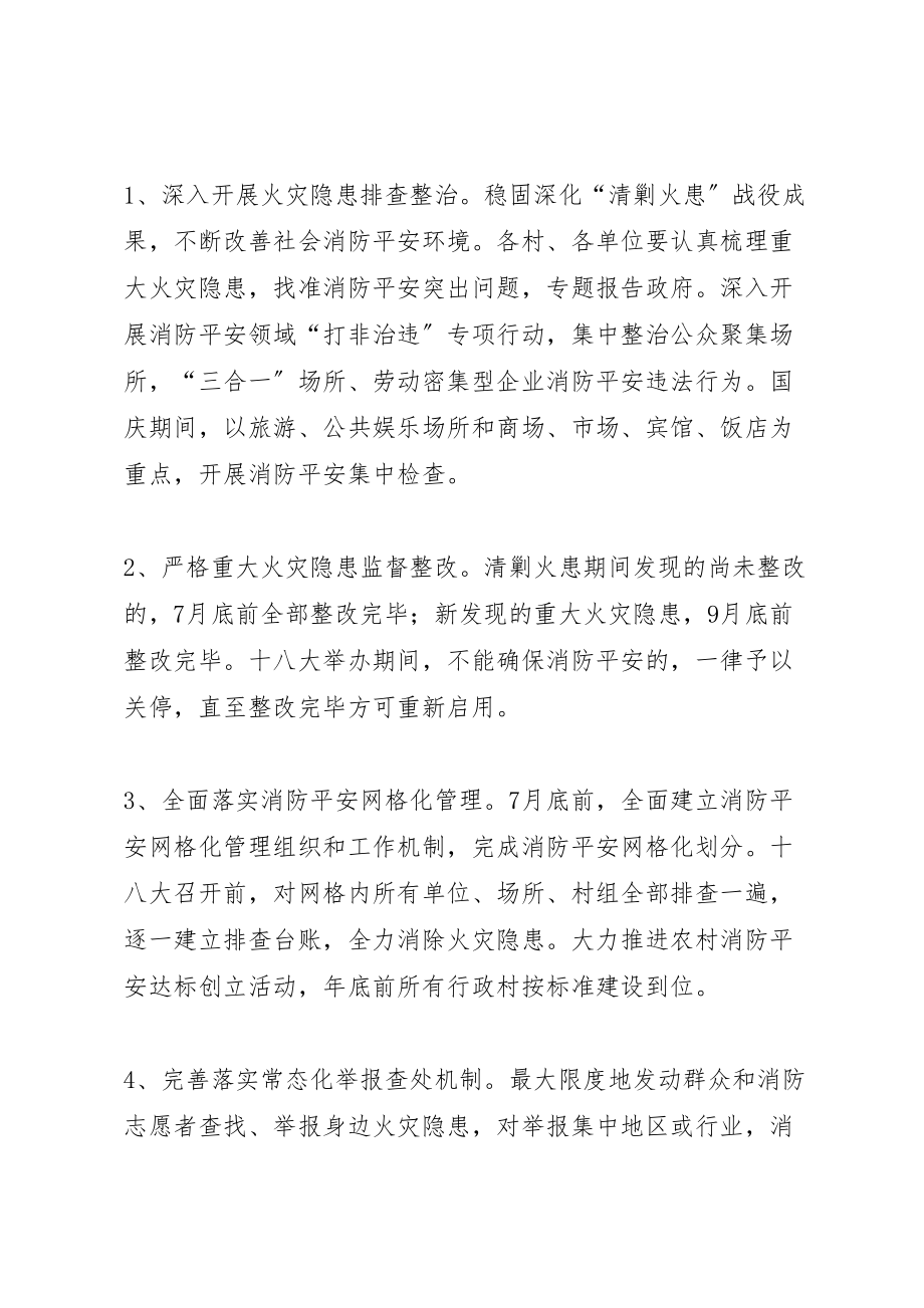 2023年局十八大消防安全保卫战专项检查整改方案 2.doc_第2页