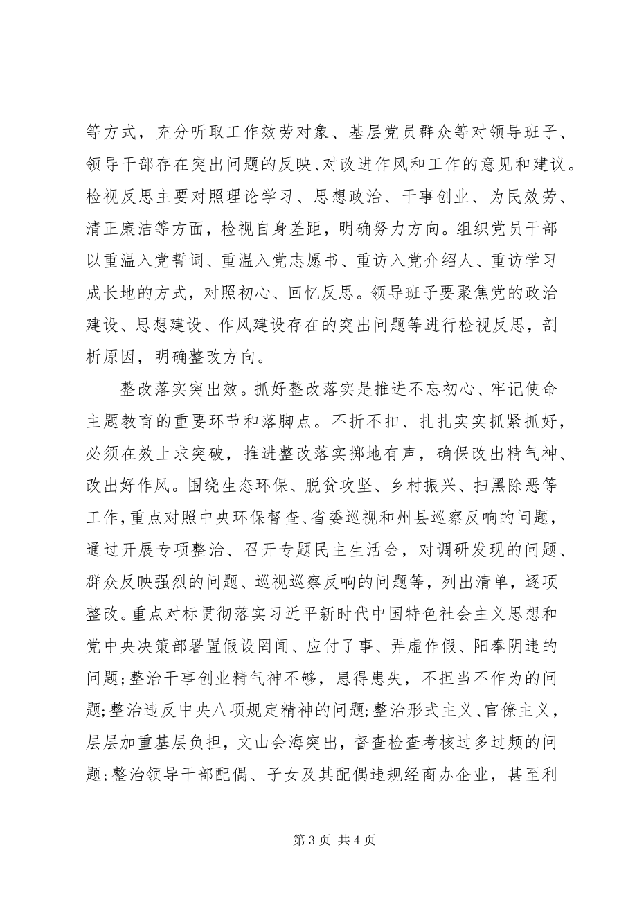 2023年县委书记主题教育研讨讲话和心得体会.docx_第3页