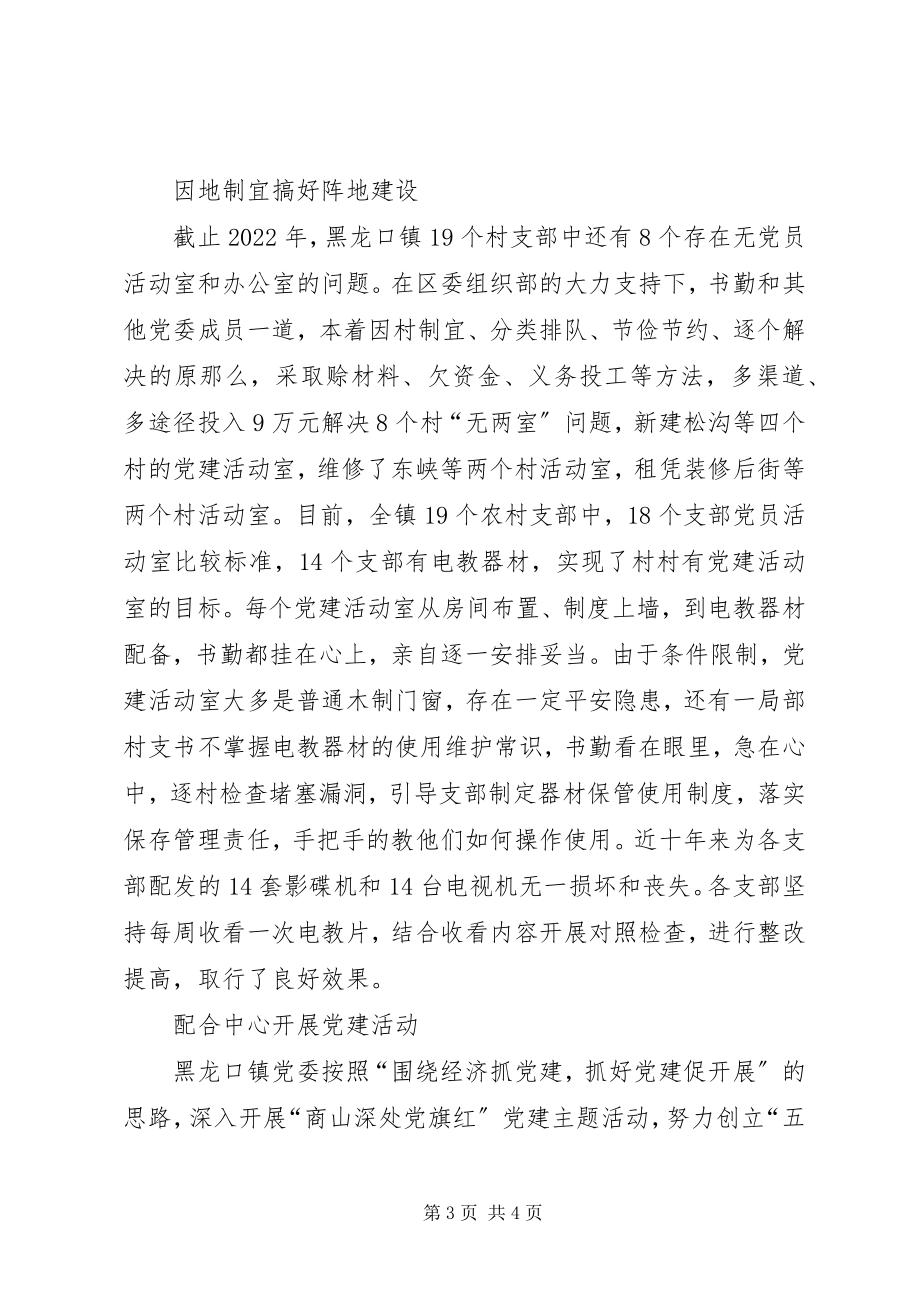 2023年优秀党务工作者组织员先进事迹材料.docx_第3页