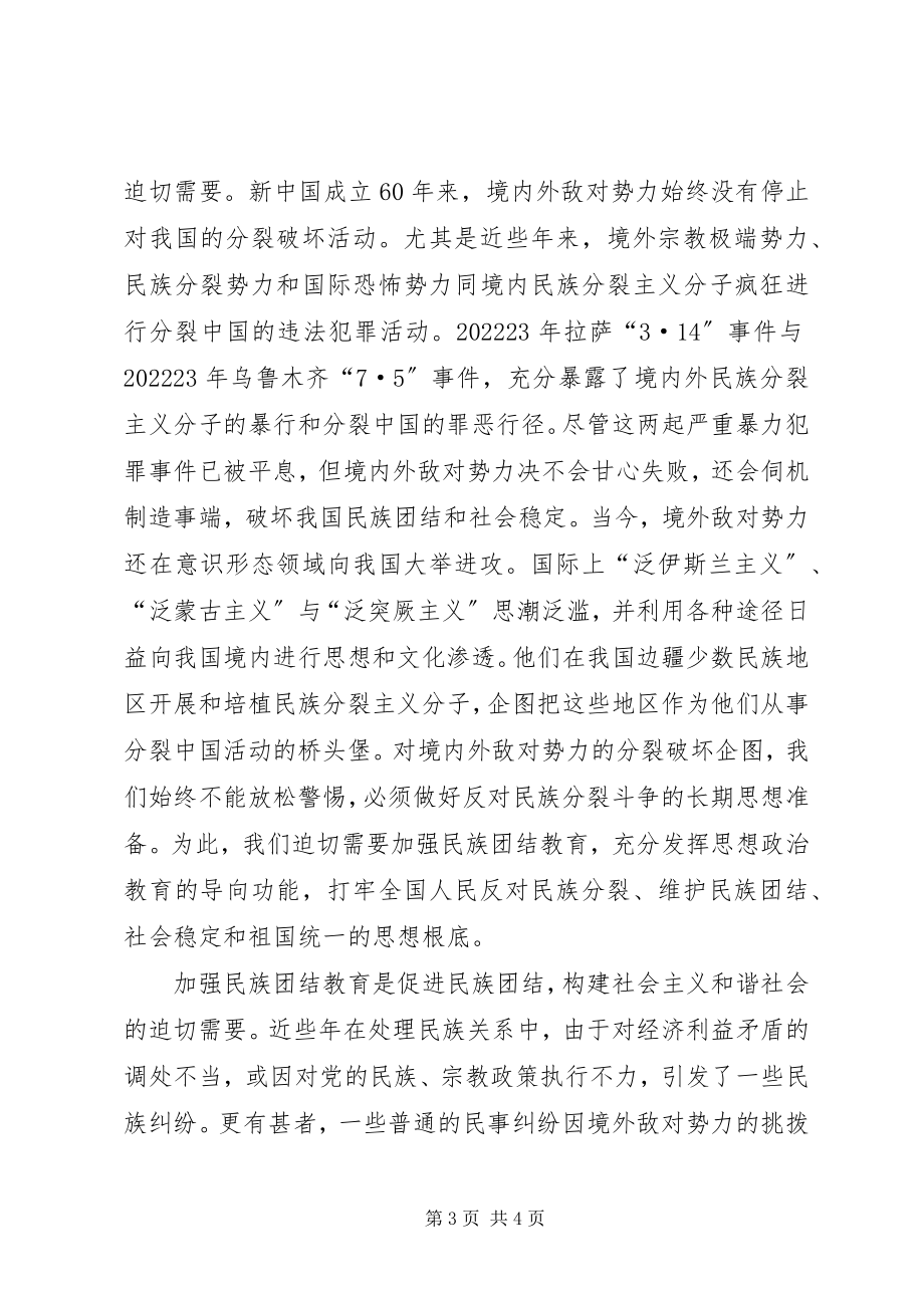 2023年云南民族团结心得体会.docx_第3页