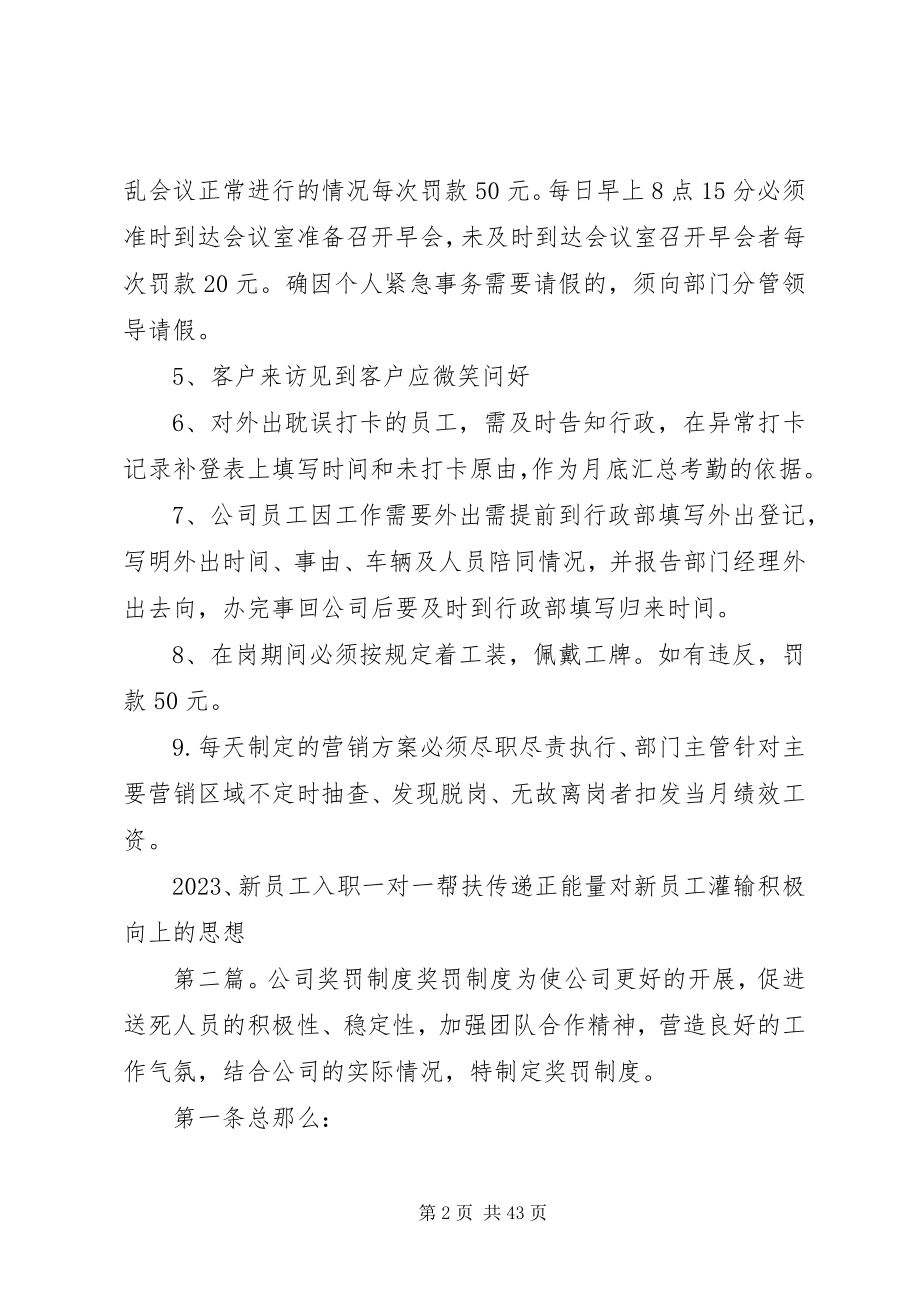 2023年公司奖罚措施以及制度建议.docx_第2页