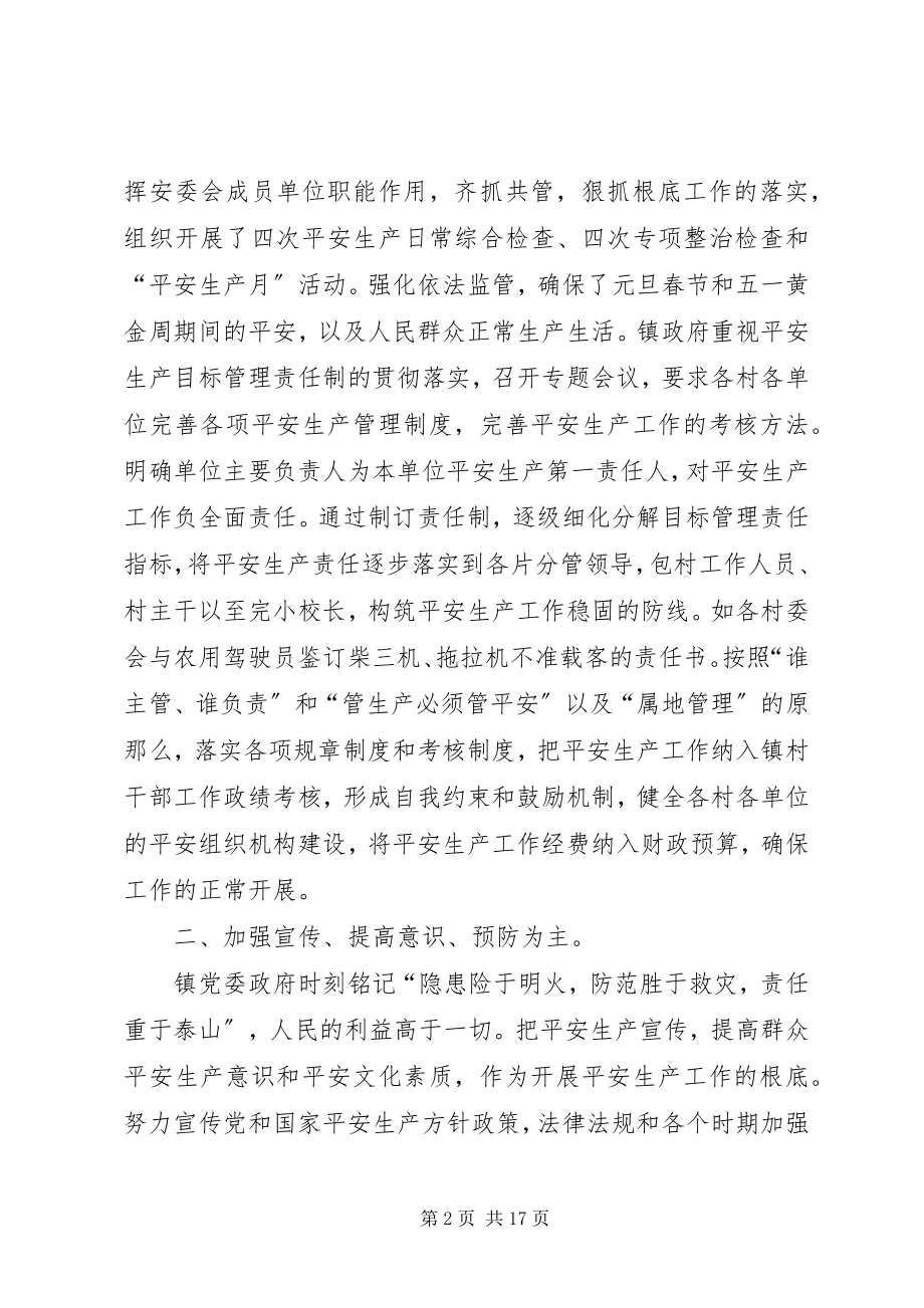 2023年安全生产工作上半年总结新编.docx_第2页