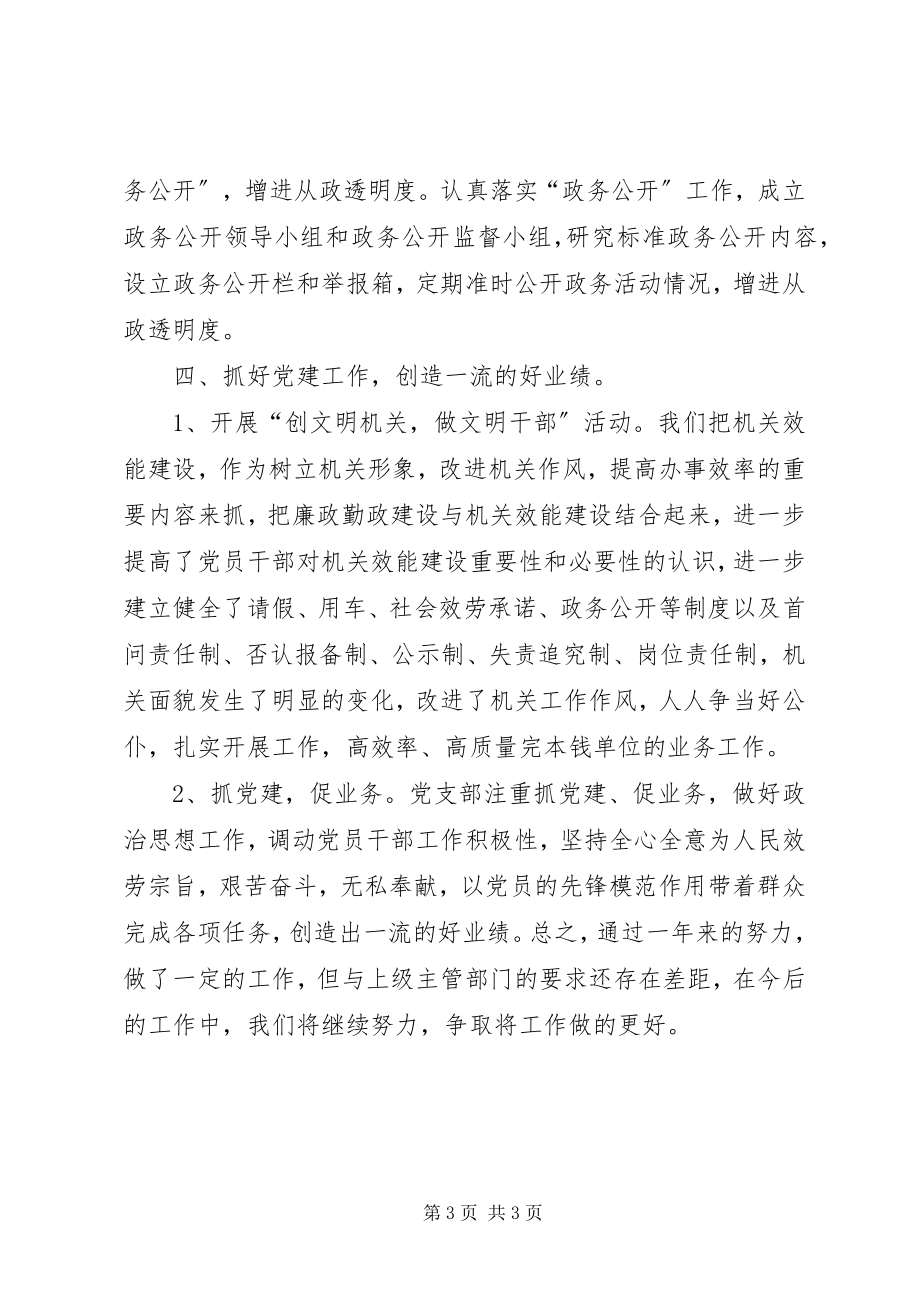 2023年乡镇统计局年度党建工作总结.docx_第3页