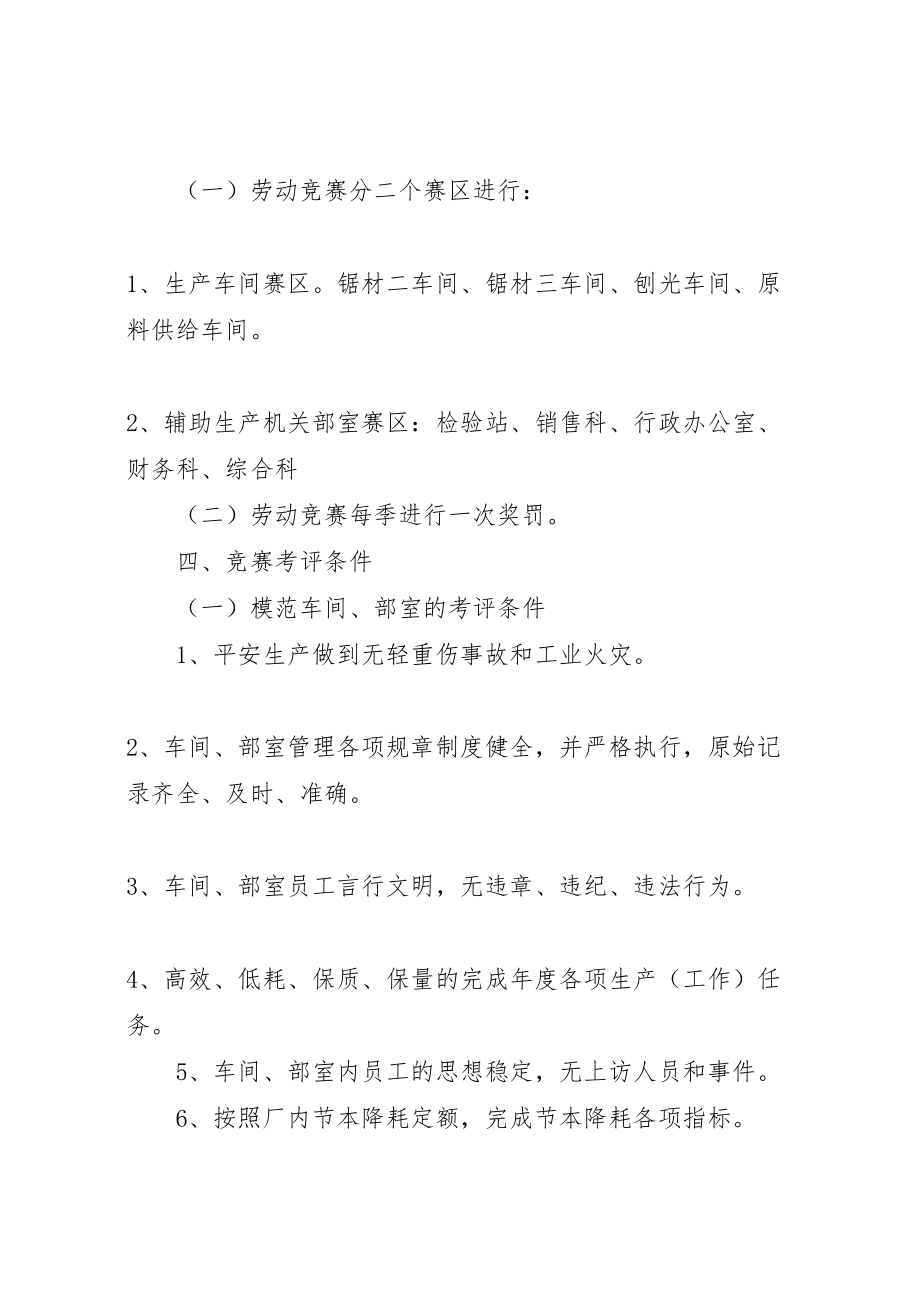 2023年制材厂劳动竞赛活动方案.doc_第2页