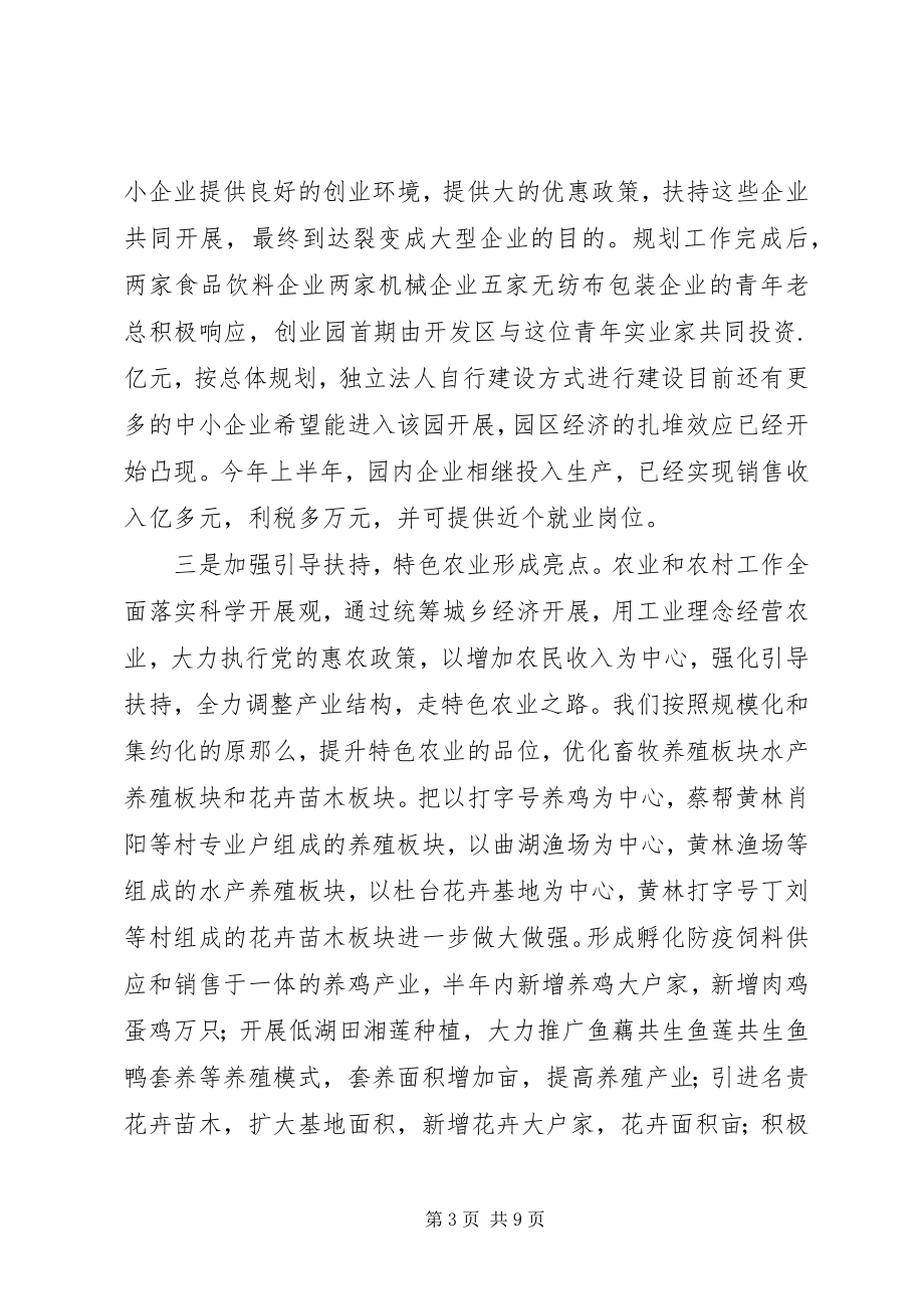 2023年开发区上半年工作总结上半年工作总结会.docx_第3页