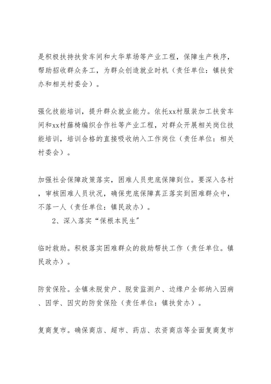 2023年镇党委关于六稳六保工作落实方案.doc_第2页