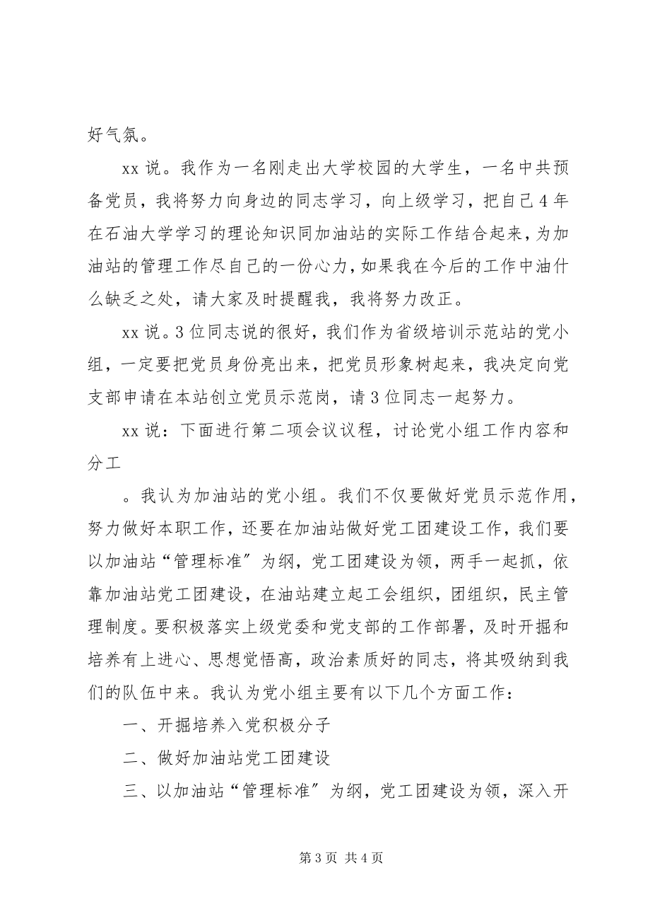 2023年主题学习党章及讨论党小组工作内容和分工.docx_第3页