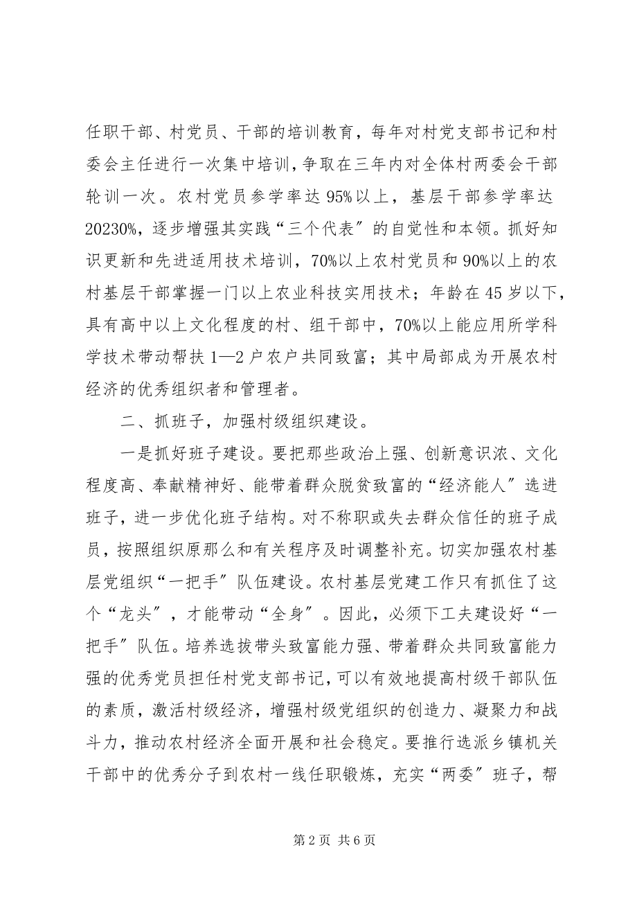 2023年乡镇年度基层组织工作计划.docx_第2页