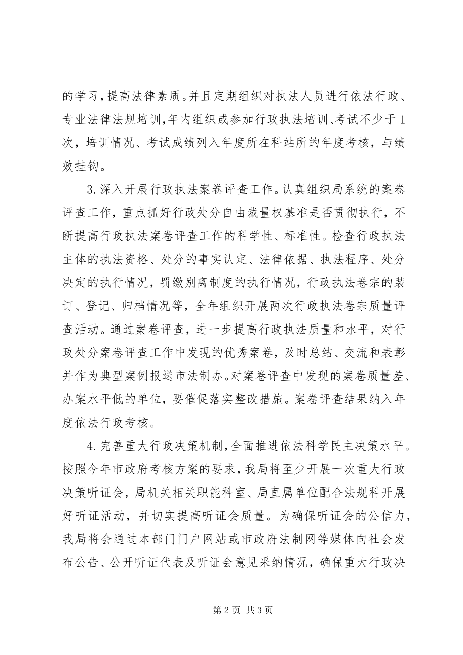 2023年畜牧兽医水产局行政执法监督检查计划.docx_第2页