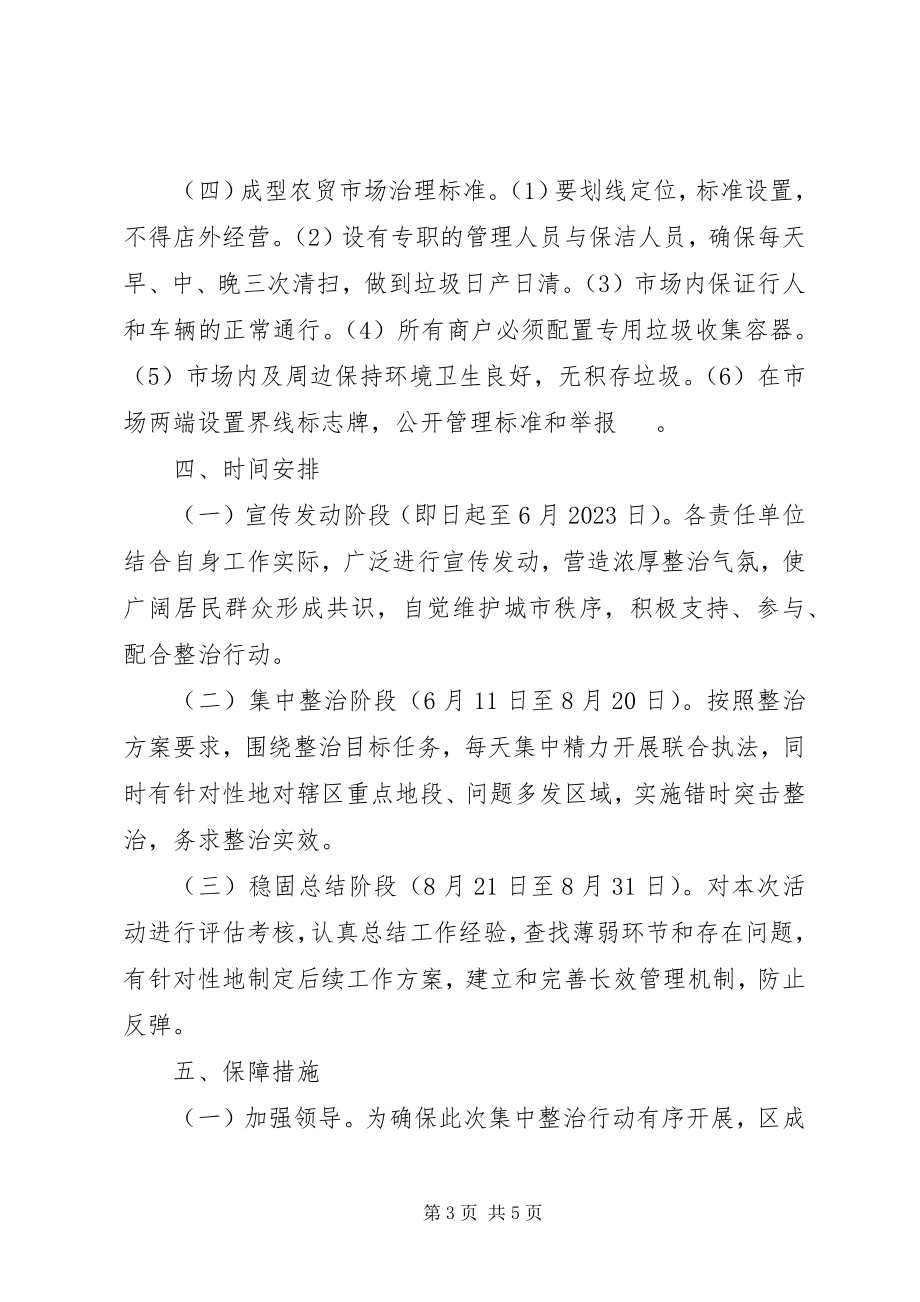 2023年市容市貌“百日”整治活动实施方案.docx_第3页