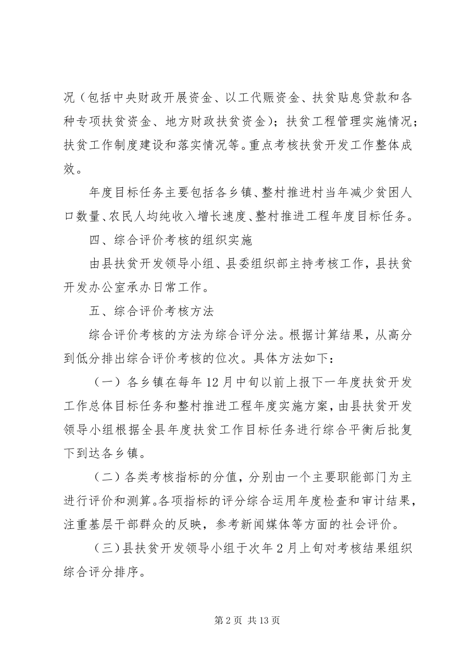 2023年扶贫开发工作考核实施细则.docx_第2页