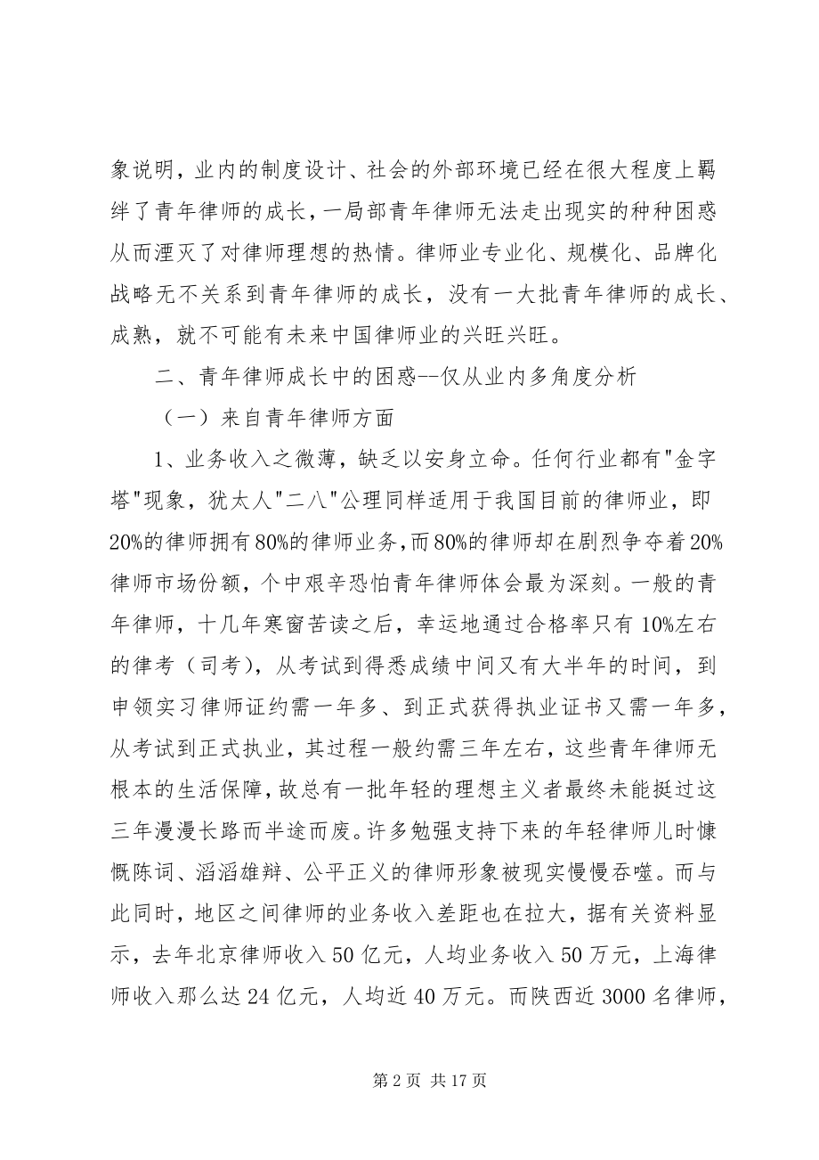 2023年《青年律师的成长之路》读后感.docx_第2页