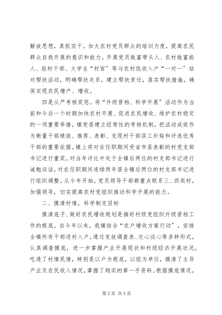 2023年镇委升级晋档经验交流材料.docx_第2页