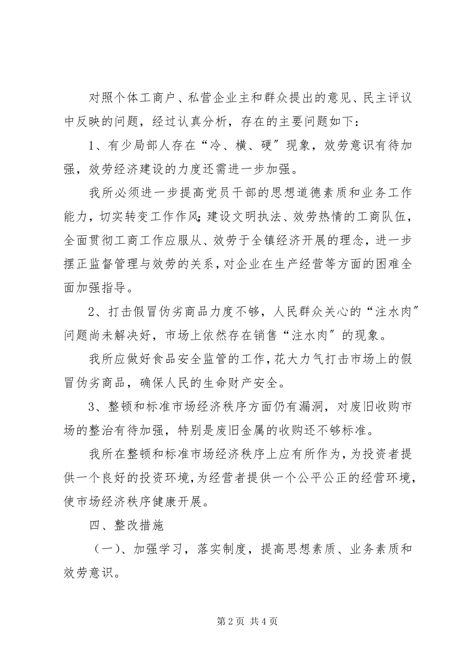 2023年XX工商所开展述职述廉活动整改措施.docx_第2页