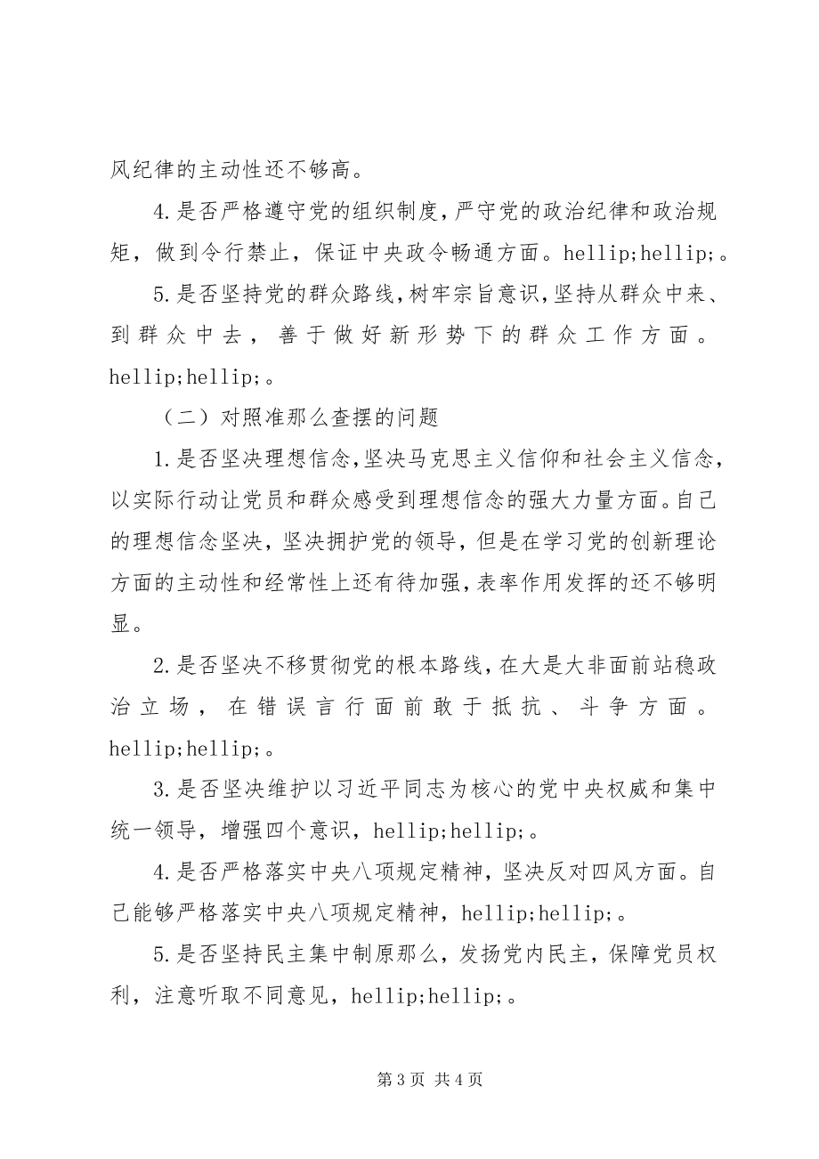 2023年市政府领导个人对照检视材料.docx_第3页