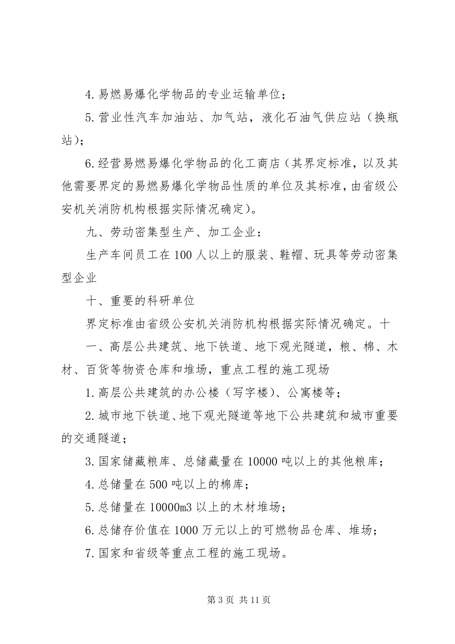 2023年XX市消防安全重点单位分类.docx_第3页