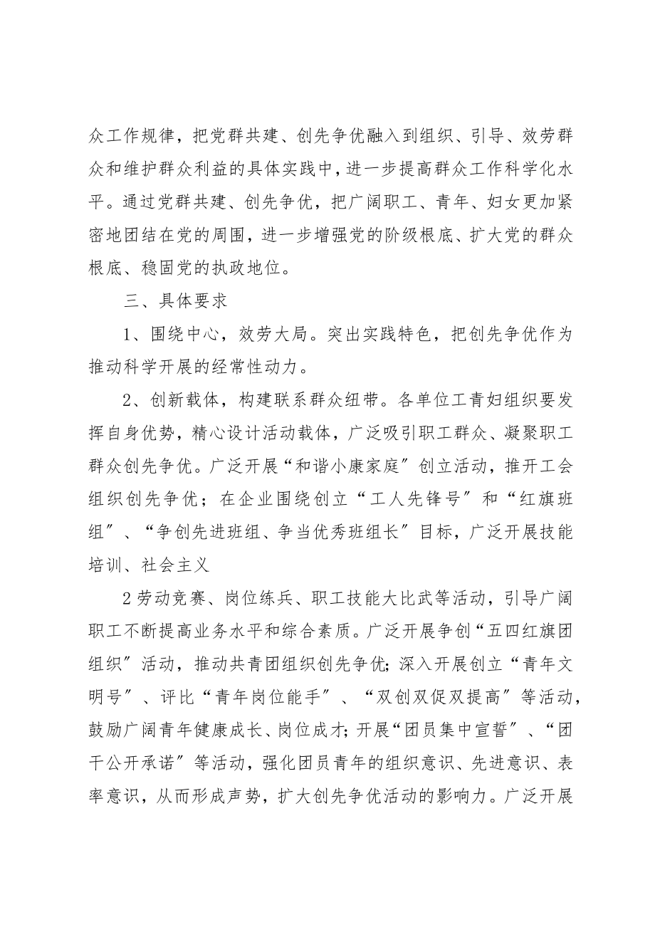 2023年党群共建创先争优实施方案.docx_第2页