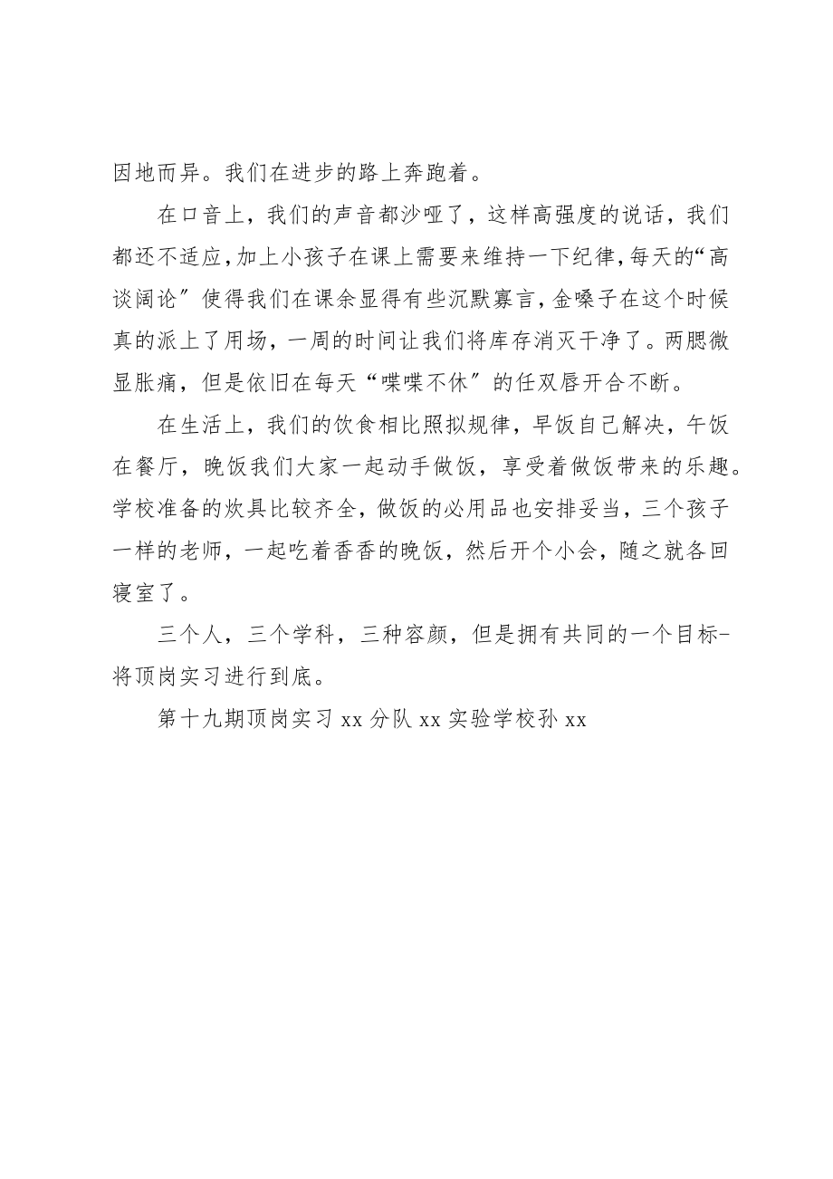 2023年第一周顶岗工作总结新编.docx_第2页