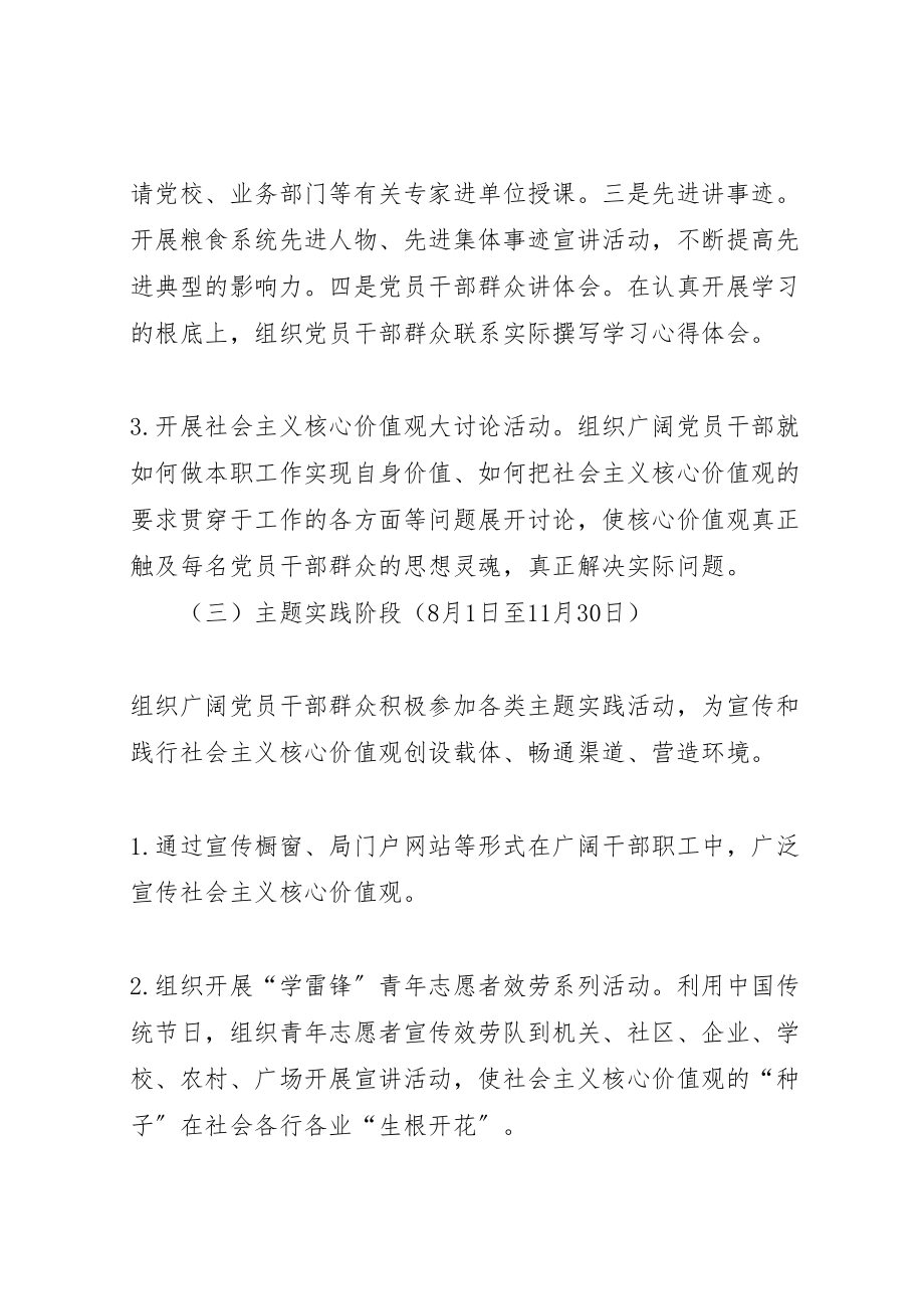 2023年培育和践行社会主义核心价值观实施方案 3.doc_第3页