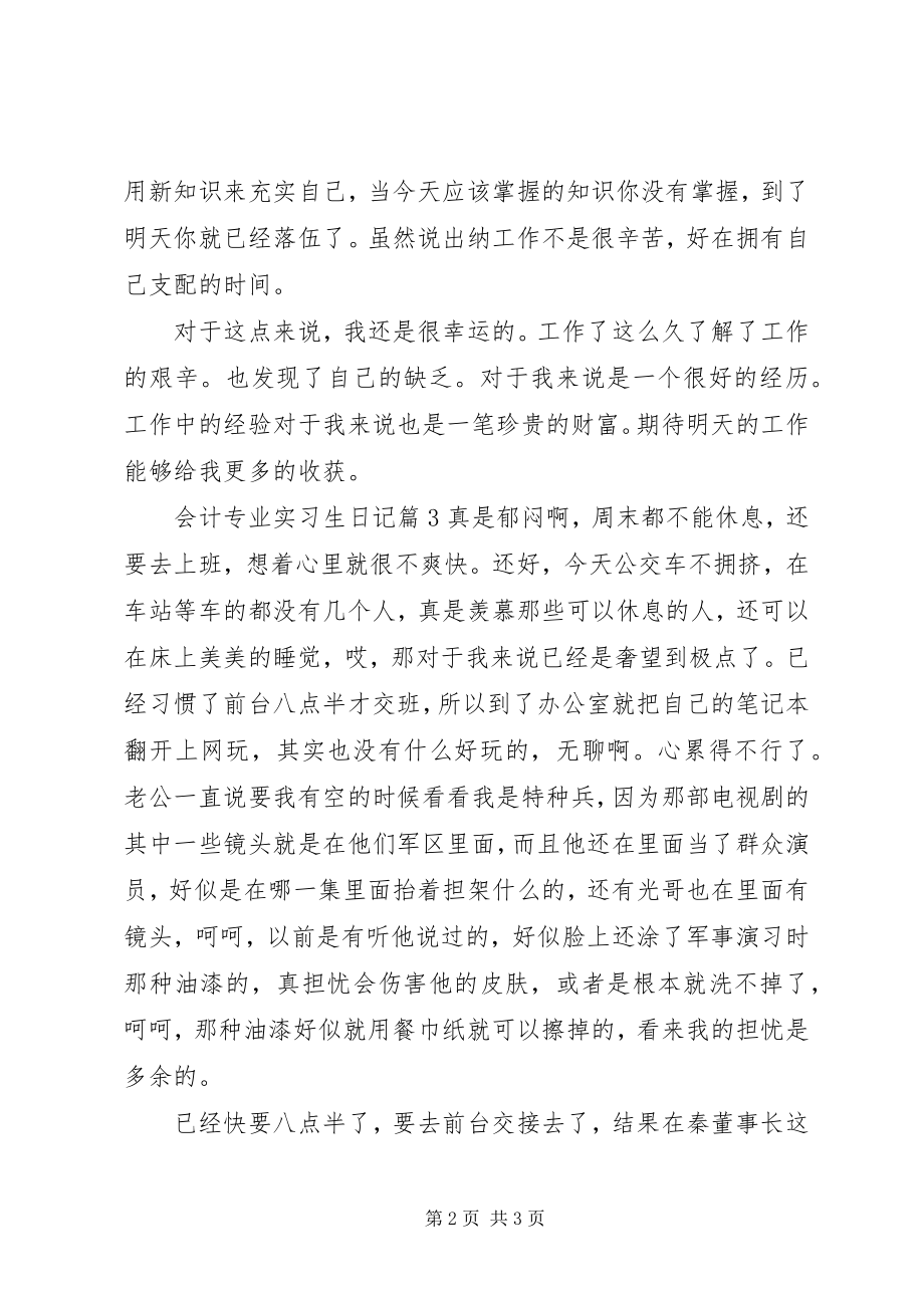 2023年会计专业实习生日记.docx_第2页