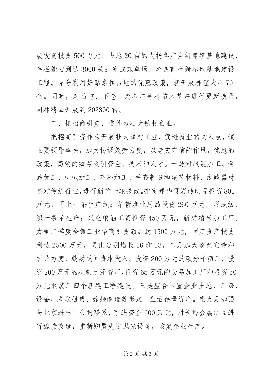 2023年XX乡镇第二季度工作计划新编.docx_第2页