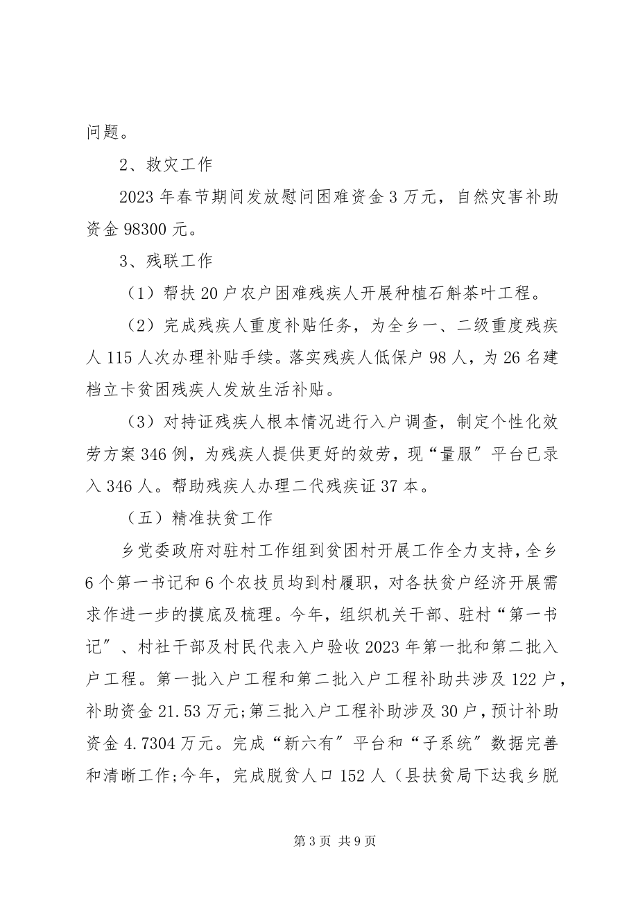 2023年乡工作总结和工作要点.docx_第3页