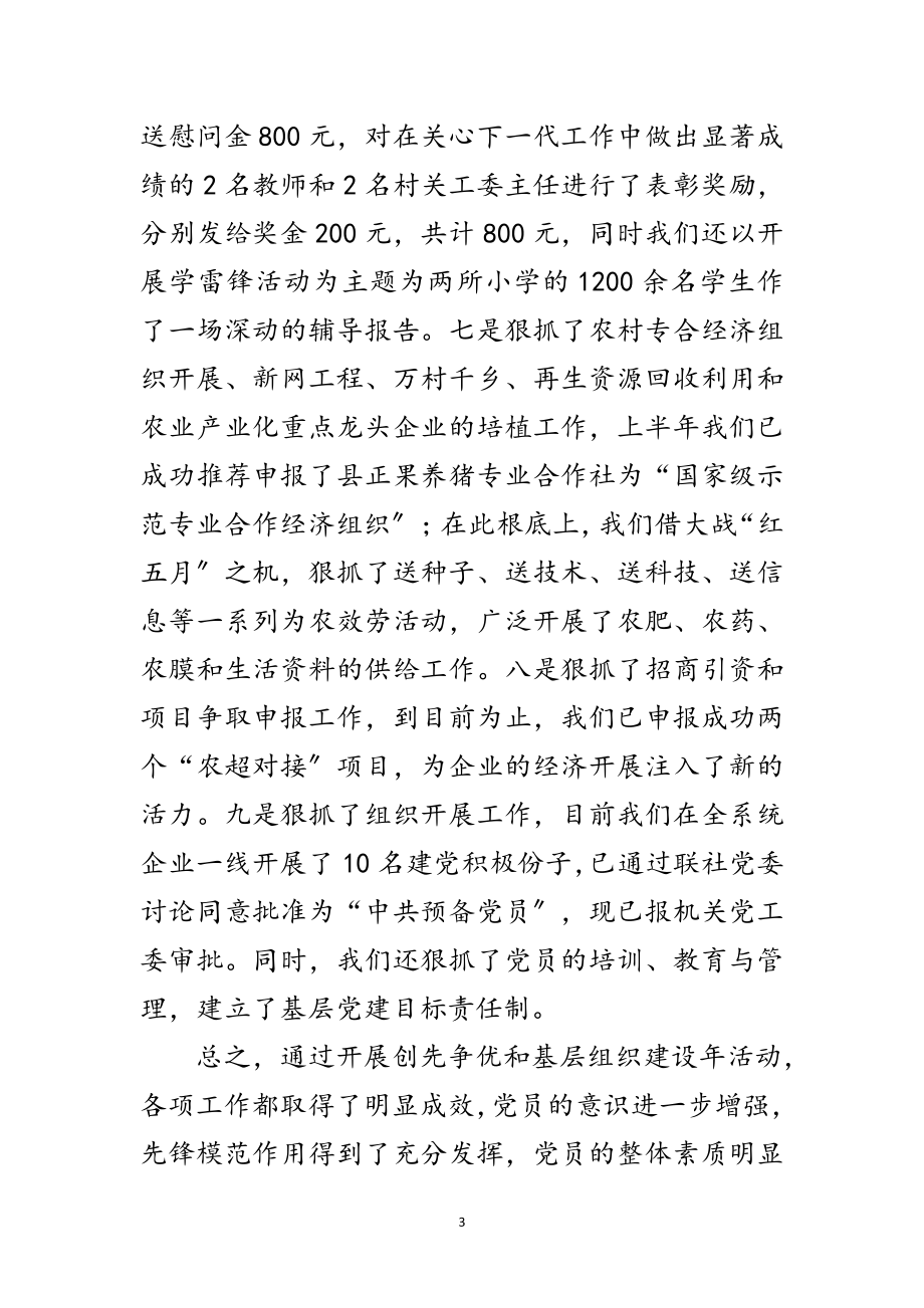 2023年供销社组织建设自查总结范文.doc_第3页