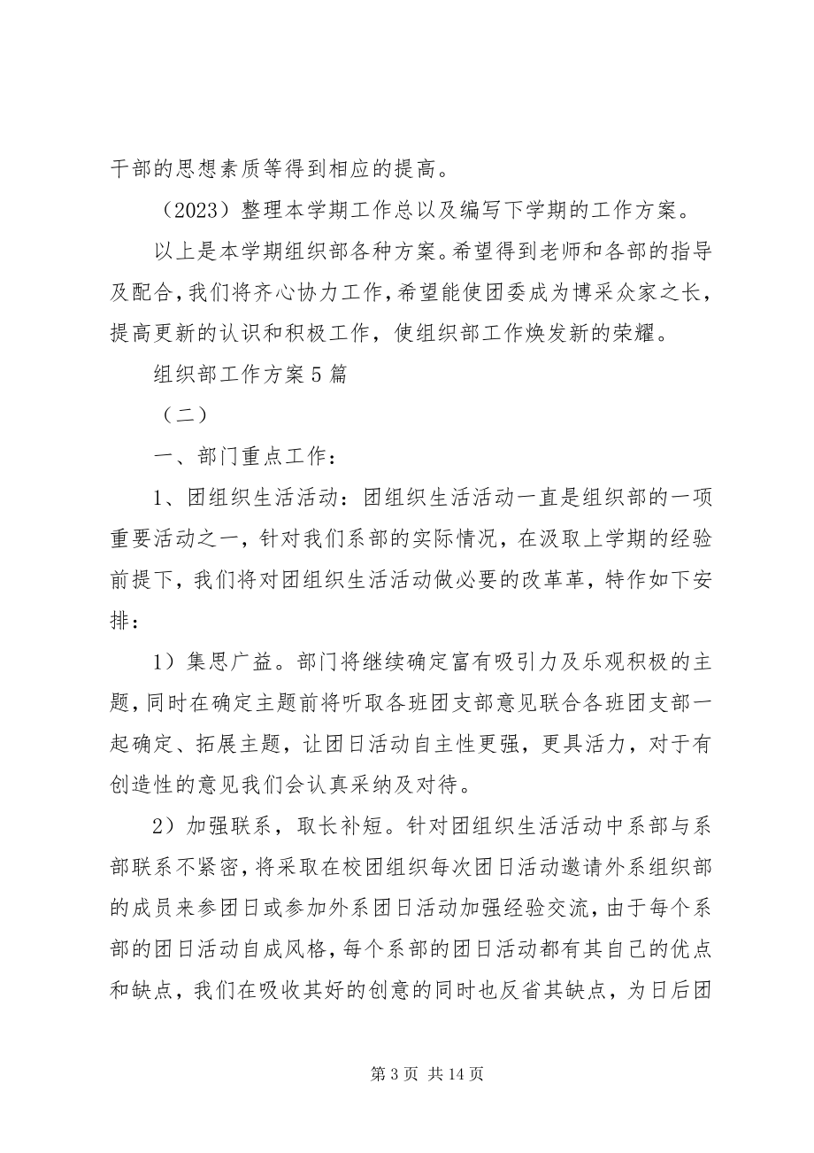 2023年组织部工作计划5篇.docx_第3页