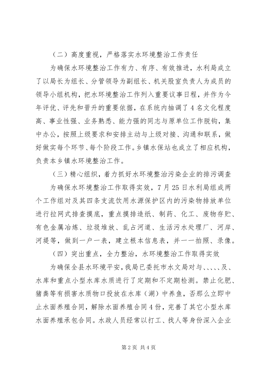 2023年水利局水环境整顿总结.docx_第2页