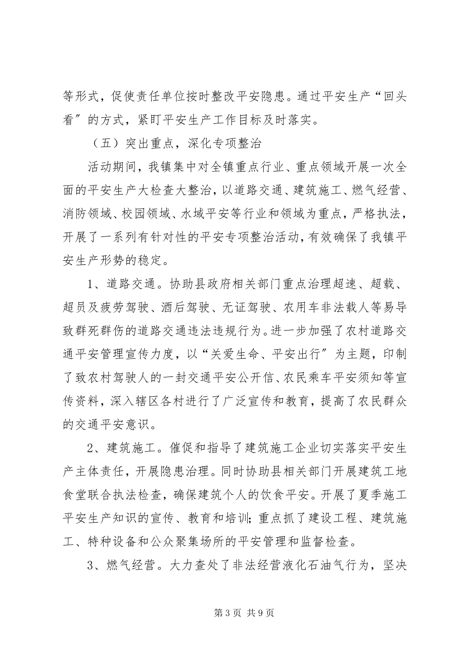 2023年安全生产百日专项整治行动总结与方案新编.docx_第3页