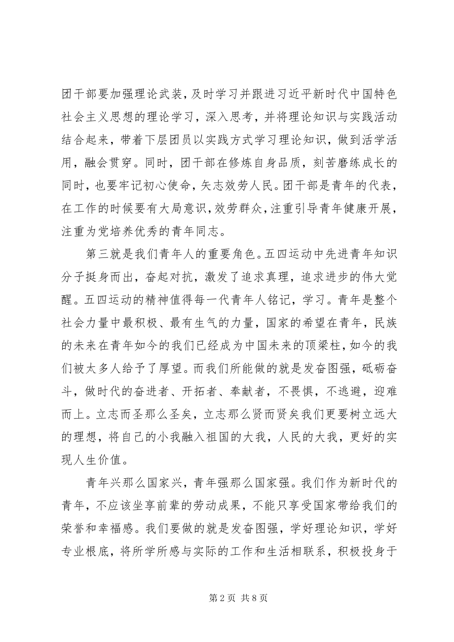 2023年青年大学习观后感心得体会多篇.docx_第2页