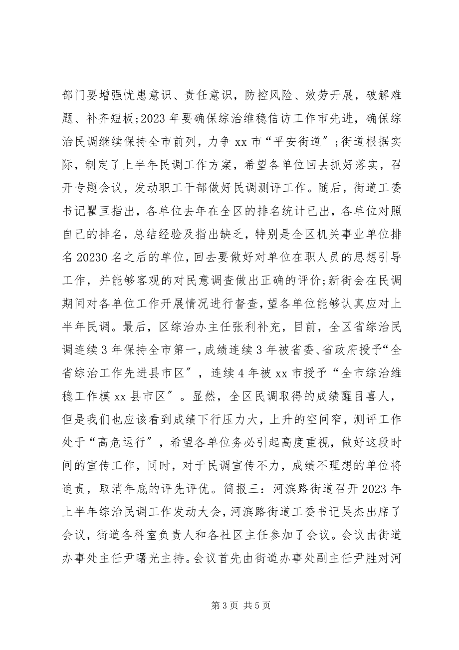 2023年街道综治民调工作动员大会简报.docx_第3页